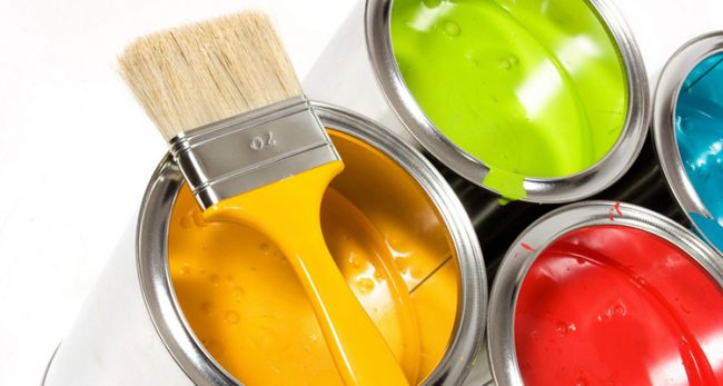 Pintura industrial amb oli reciclat